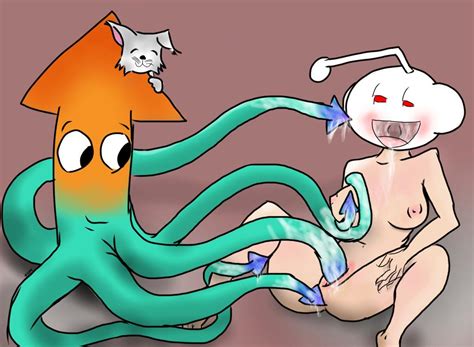 Rule 34 Breasts Mascot Nipples Octopus Penetration