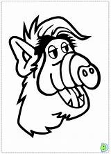 Alf Coloring Pages Clipart Print Dinokids Book Clip Tv Popular Cartoon Library Characters Clipground Close Insertion Codes sketch template