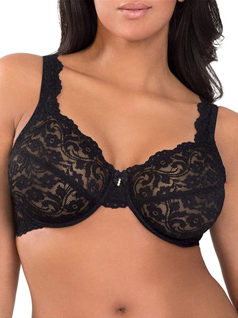 smart and sexy women s plus size curvy signature lace unlined black