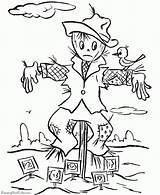 Scarecrow Scarecrows Everfreecoloring Octopus Worksheets sketch template