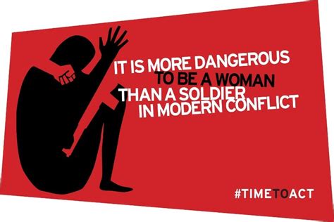End Sexual Violence In Conflict Time To Act Gov Uk