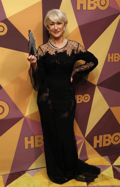 Helen Mirren Hbo’s Official Golden Globe Awards 2018
