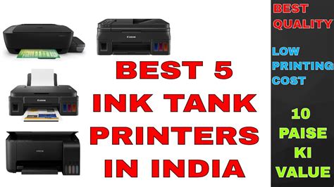 Which Is The Best Printers For Home Use Best 5 Ink Tank Printer