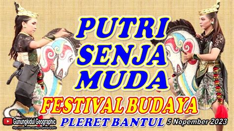 Putri Senja Muda Festival Budaya Kerta Plered Bantul