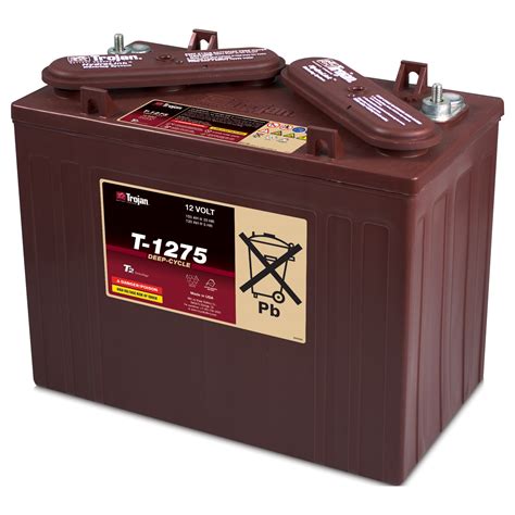 T1275 Trojan 12 Volt Golf Cart Battery
