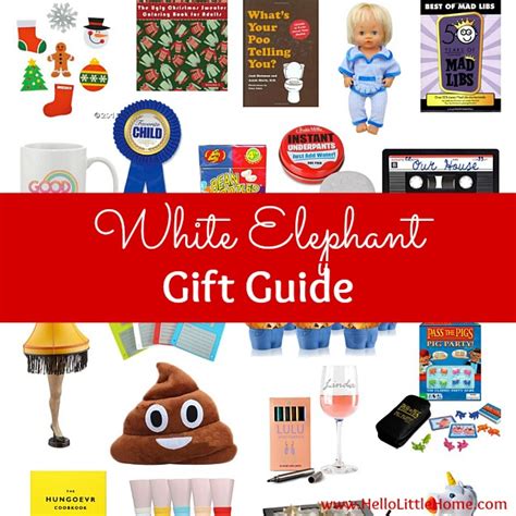 white elephant gift guide
