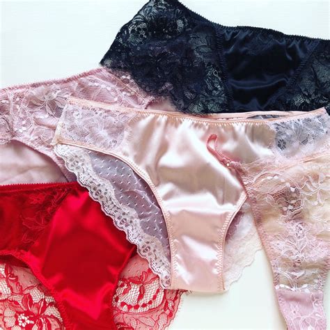 Sheer Lace Panties On A Variations Of Shapes And Colors Red Lace