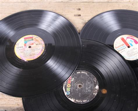 vintage   records colorful vinyl records antique vinyl records decorations