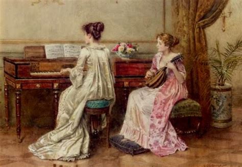 the duet ~ george goodwin kilburne ~ english 1839 1924