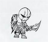 Sketch War God Ares Kratos Coloring sketch template