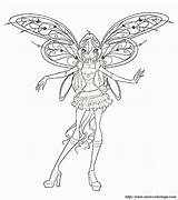 Winx Club Coloring Bloom Pages Fairy Fairies Coloriage Popular Color Winxclub Fees Library Clipart Coloringhome sketch template