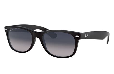 wayfarer classic sunglasses  black  bluegrey rb ray ban