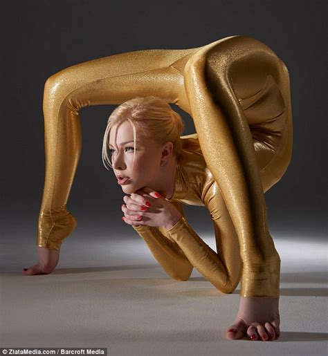 World S Bendiest Woman Zlata In Jumpsuit To Show Off Contortion
