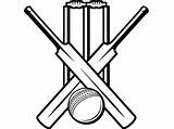 Batsman Stumps Tournament Webstockreview Cricut sketch template