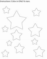 Stars Color Star Worksheet Preschool Printable Worksheets Print Counting Little Unit Now Only Available Printables Freeprintableonline sketch template