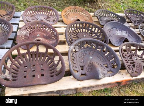 tractor seats high resolution stock photography  images alamy