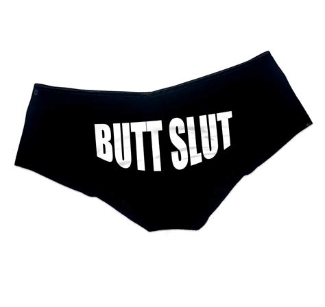 Butt Slut Panties Anal Sex Sexy Fun Funny Booty Womens Etsy Israel