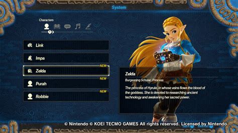 hyrule warriors age of calamity quick characters guide fictiontalk