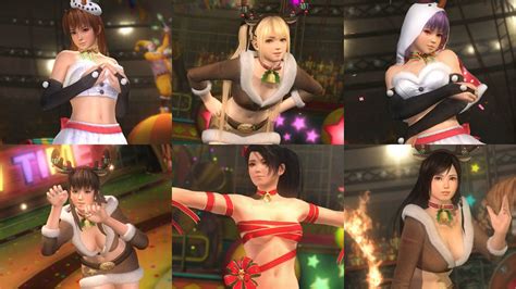 Buy Dead Or Alive 5 Last Round Christmas Costume Set