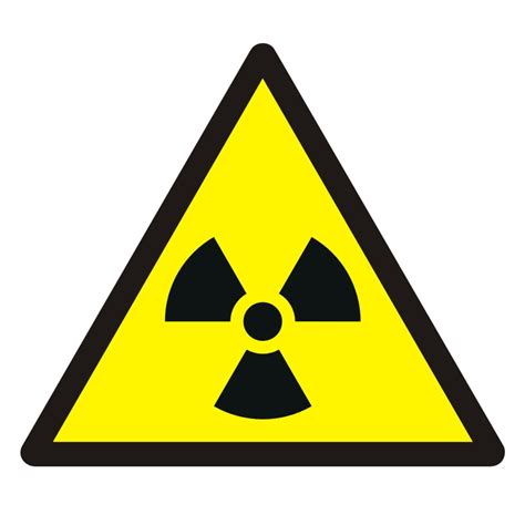 znak ostrzezenie przed materialem radioaktywnym lub promieniowaniem jonizujacym sklep ppoz