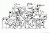 Coloring Coloriage Chevalier Ritter Tournament раскраски Pages Imprimer Clash Royale Knight Colorkid Knights Gemerkt Von Info для выбрать доску Soldiers sketch template
