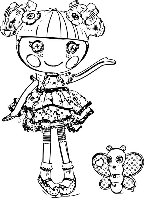 awesome lalaloopsy cartoon coloring pages nick jr coloring pages
