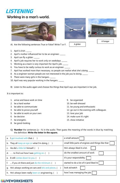 listening comprehension interactive and downloadable worksheet you can