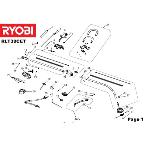 Buy A Ryobi Rlt30cet Spare Part Or Replacement Part For Your 30cc Line