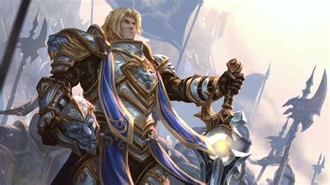 anduin wrynn the alliance army wow 8k 4 442 wallpaper