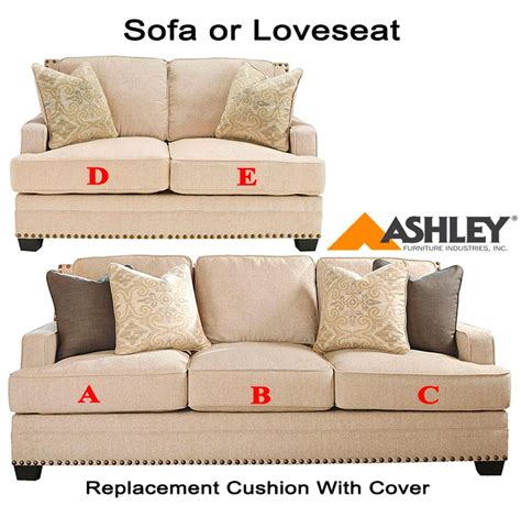 ashley furniture replacement cushions ashley janley replacement cushion cover  sofa