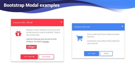 bootstrap  modal examples templates material design  bootstrap