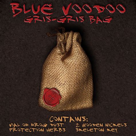 gris gris bag blue voodoo