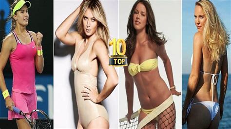 Top 10 Sexy Hottest Female Tennis Players 2016 Epic Top