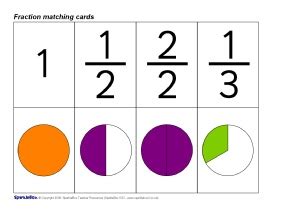 fractions primary teaching resources  printables sparklebox