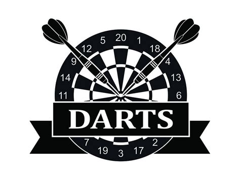 darts logo  dartboard tips flights board championship etsy