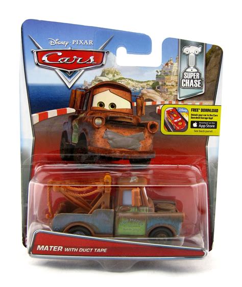 pixar fan cars  mater  duct tape super chase