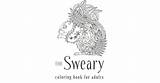 Coloring Sweary Book sketch template