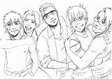 Boys Backstreet Coloring Pages Sketch Sketches Template sketch template
