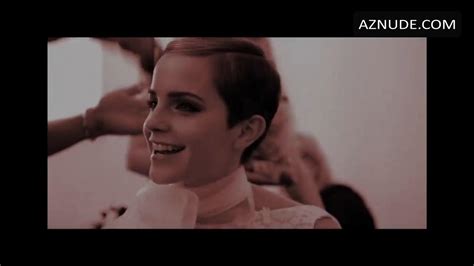 Emma Watson See Through In One Day In Paris By Mario Testino For