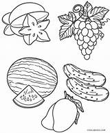 Obst Fruits Malvorlagen Cool2bkids Früchte sketch template