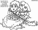 Diego Dora Coloring Pages Print Coloringway sketch template