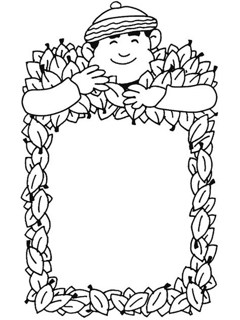coloring page fall season  nature printable coloring pages