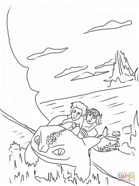 train  dragon coloring pages tdfr