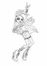 Venus Coloring Monster High Mcflytrap Fly Music Festival Trap Pages Printable Sheet Getcolorings Color Print sketch template