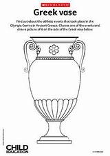 Greek Vasi Vases Greca Cultures Greci Vaso Shapes sketch template