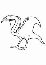 Flugsaurier Ausmalbilder Ausmalbild Dinosaurier Ausdrucken Ausmalen Klicke Auszudrucken sketch template