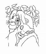 Coloring Pages Simba Nala Lion King Cartoon Disney Kids Coloriage Comments Drawings Coloringhome Choose Board Popular sketch template
