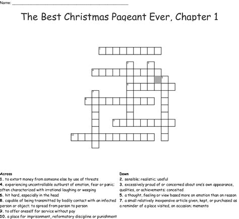 christmas pageant  worksheets  alphabetworksheetsfreecom