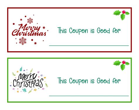 joyful savings festive christmas coupon printables