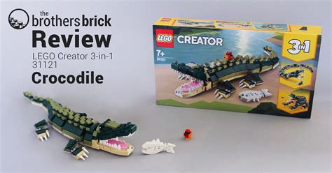 wild side  lego creator     crocodile review